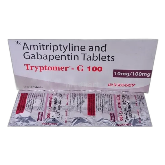 tryptomer g 100mg tablet 10's